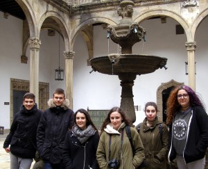 Visita a Santiago Alumnado de Historia da Arte