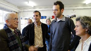 Visita de Xosé Neira Vilas
